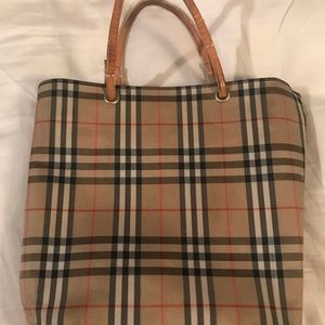Burberry mini tote